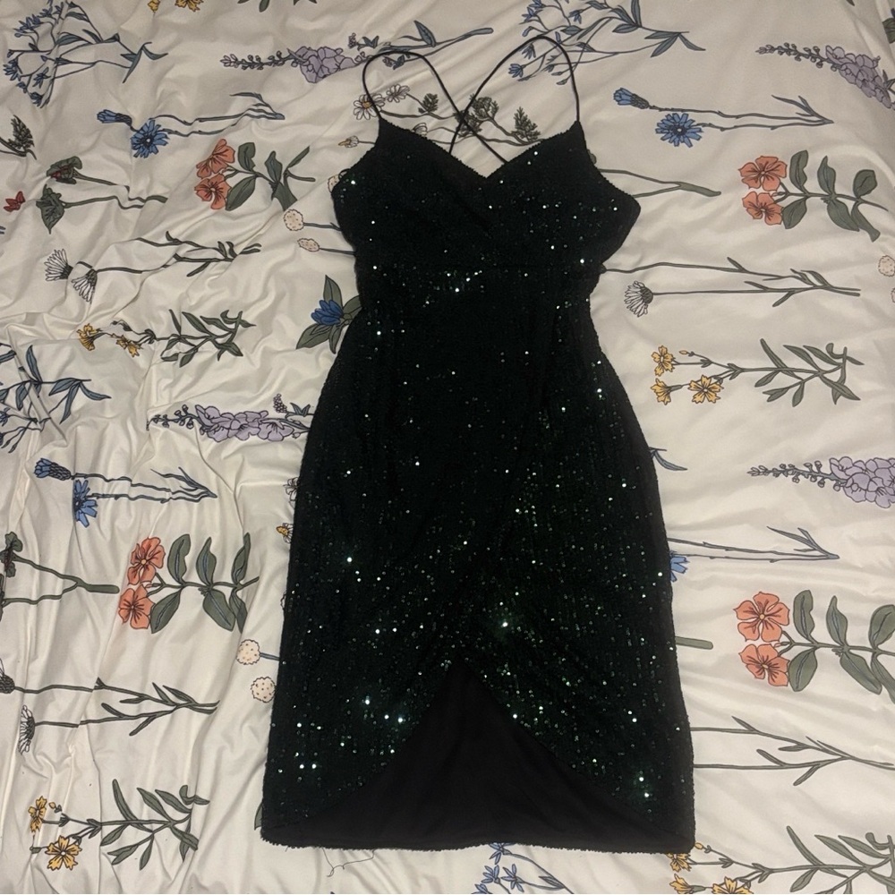 NWT APRICOT Sequin Cocktail Dress